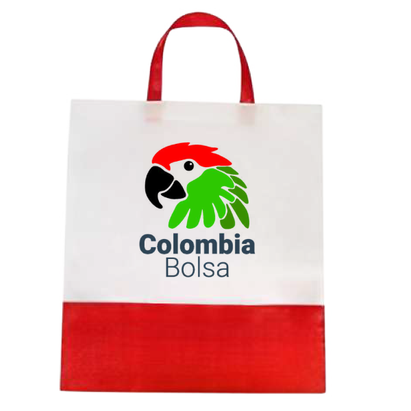 Bolsa Plana Manilla Dos Colores